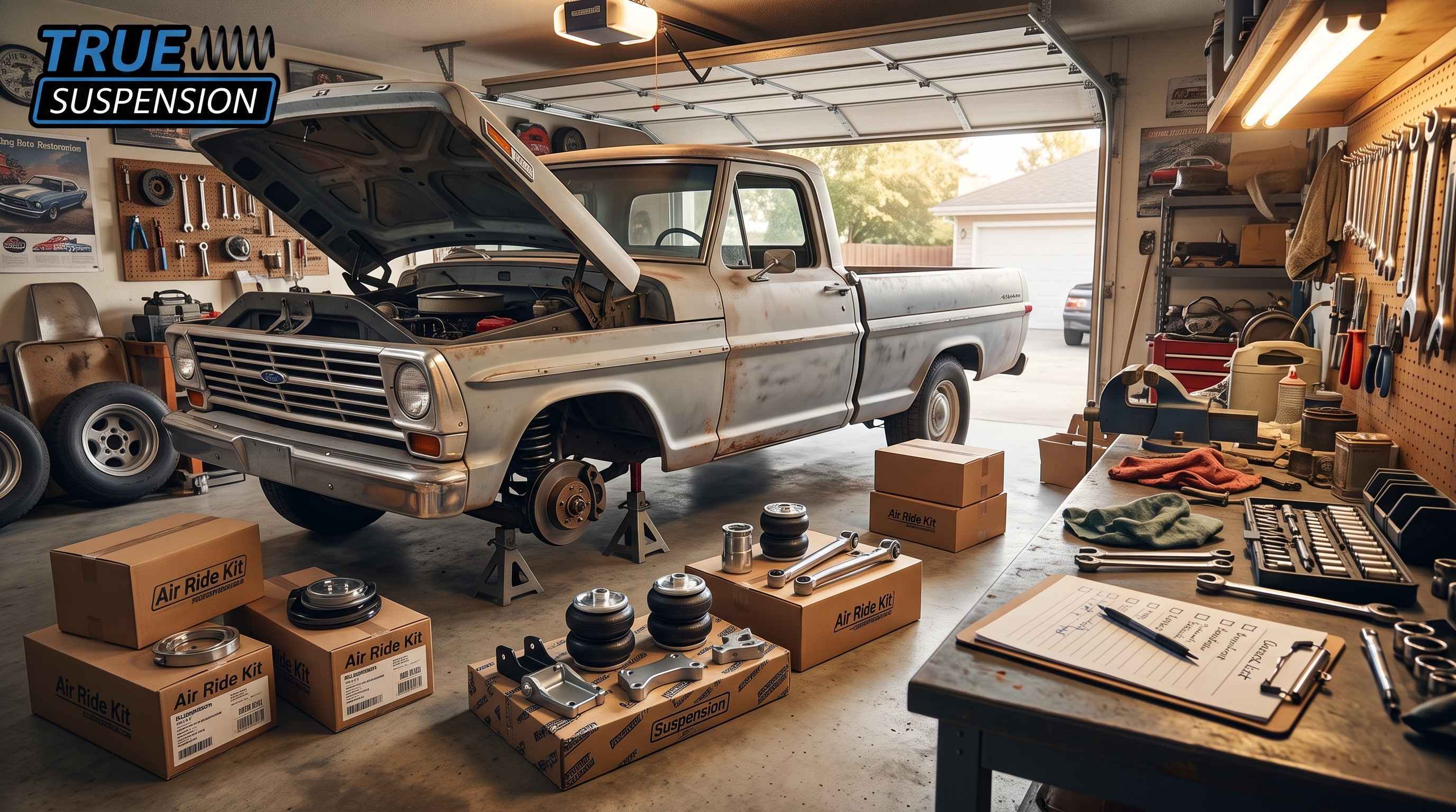 Air Ride System Costs, Budgeting Your Ford F100 Restoration