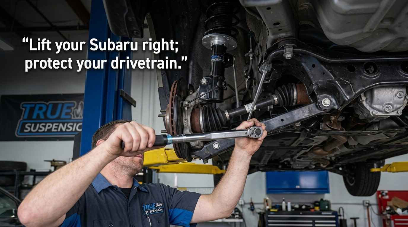 Mistakes That Destroy CV Axles on Lifted Subarus