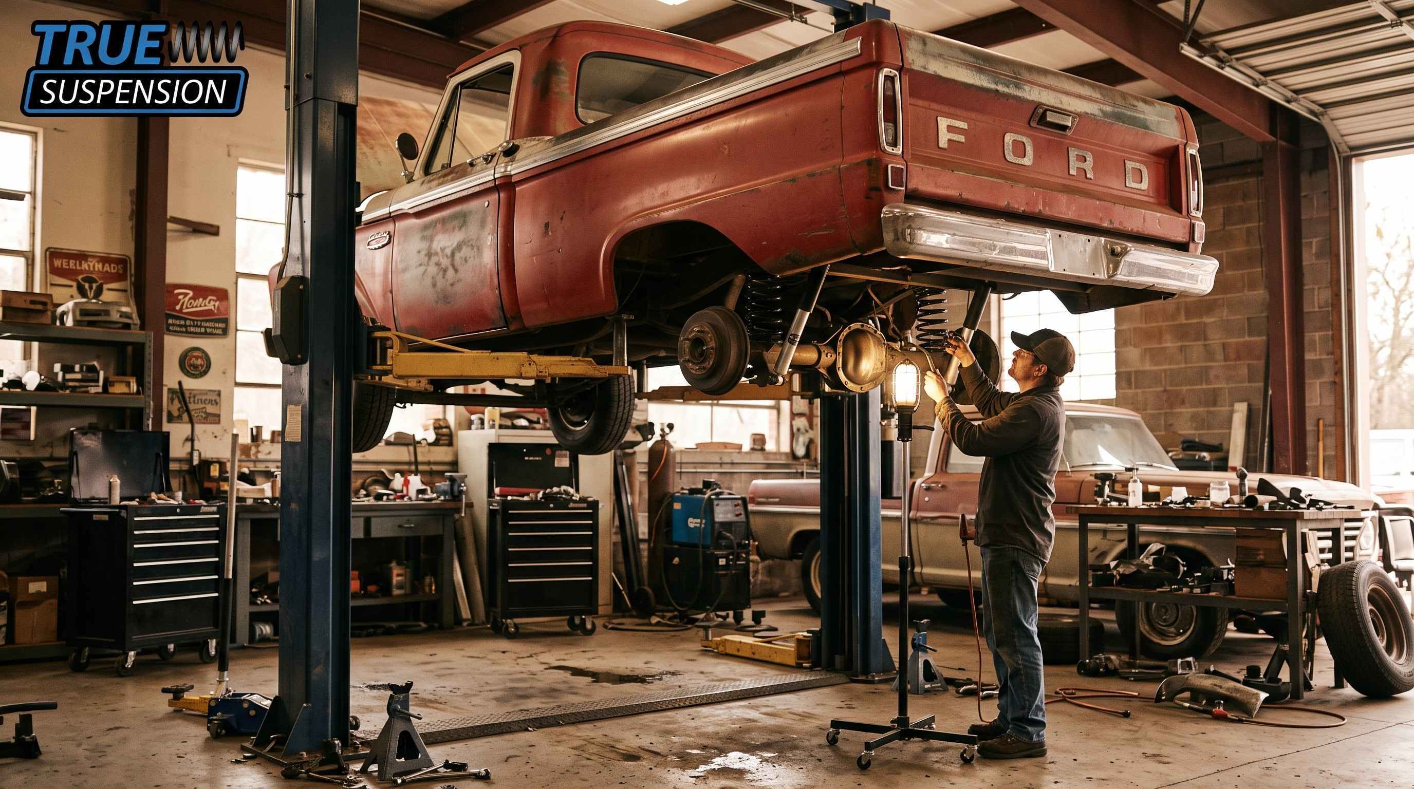 Fabrication vs. Bolt-On, Installing Air Ride on a Classic Ford F100