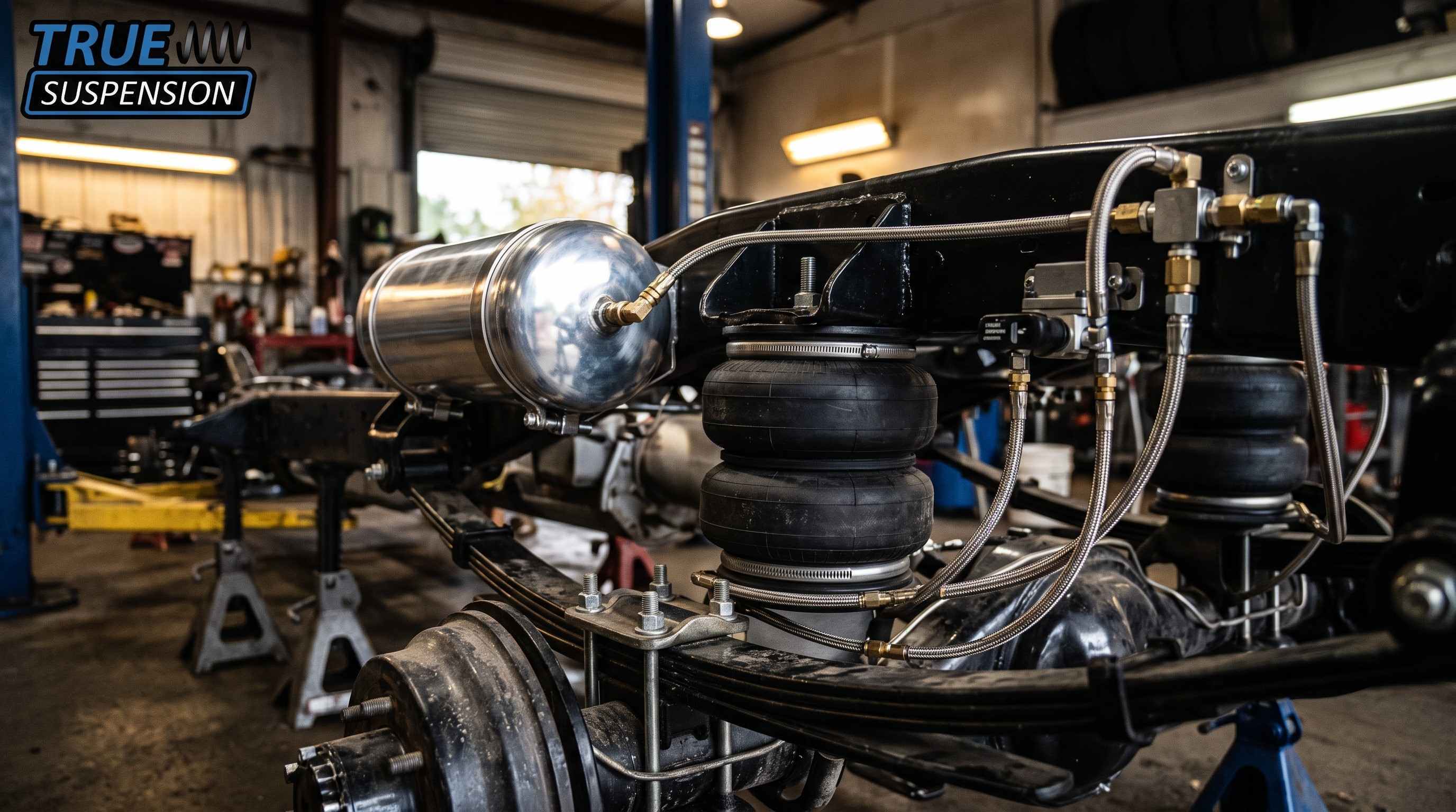 Air Ride Suspension System Transform a Ford Truck
