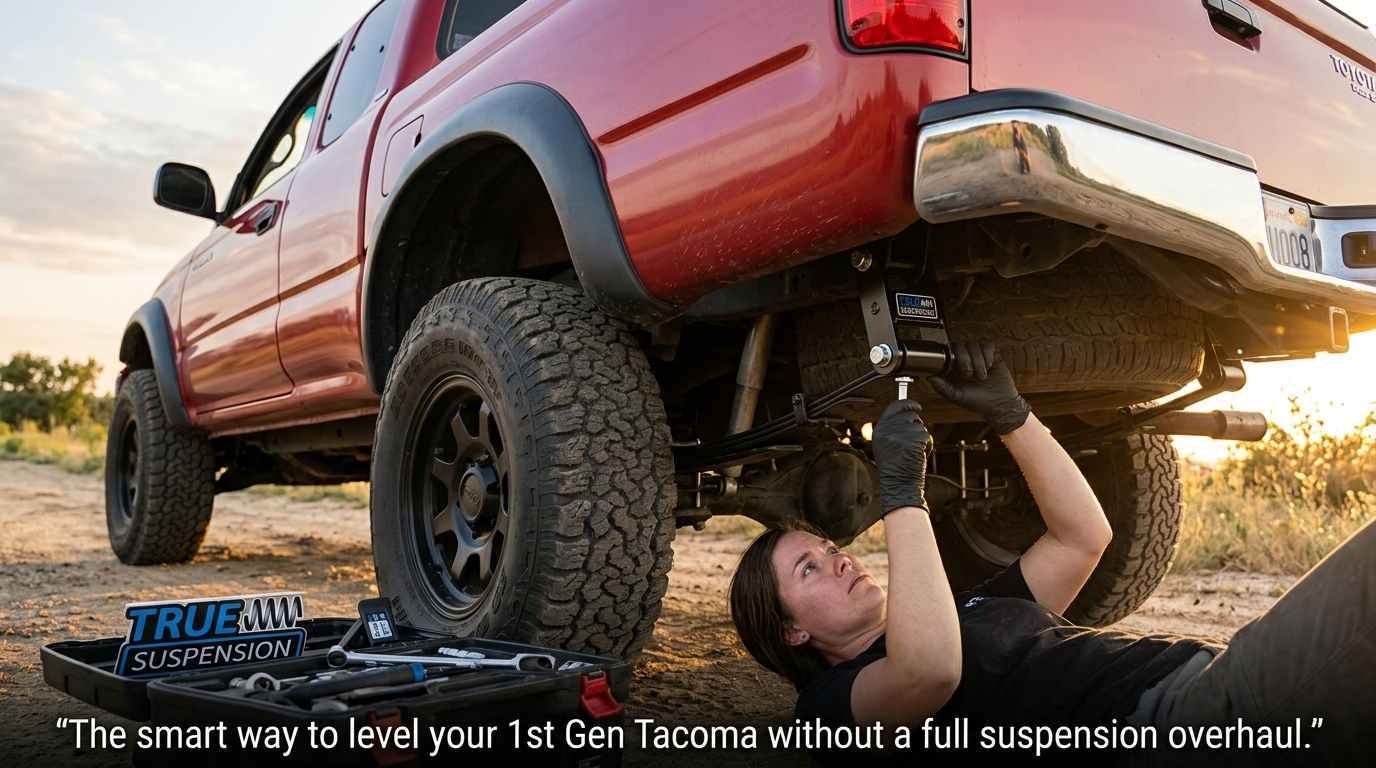 Install Adjustable Rear Lift Shackles
