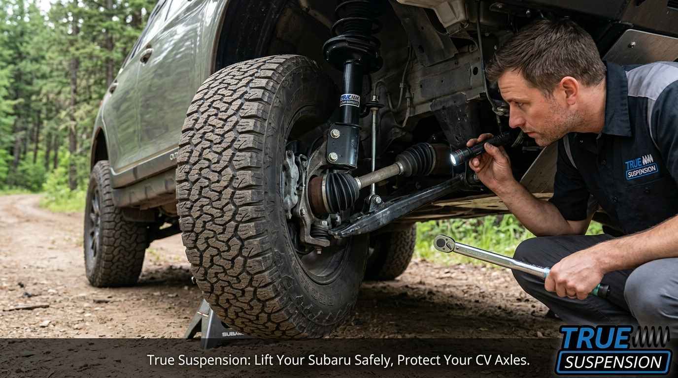 Lift a Subaru Outback or Forester Safely
