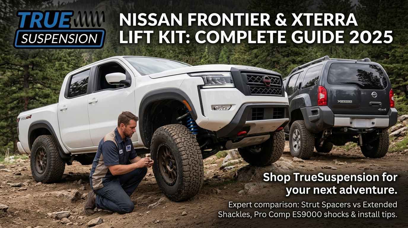 TrueSuspension Nissan Frontier Complete Lift Kit
