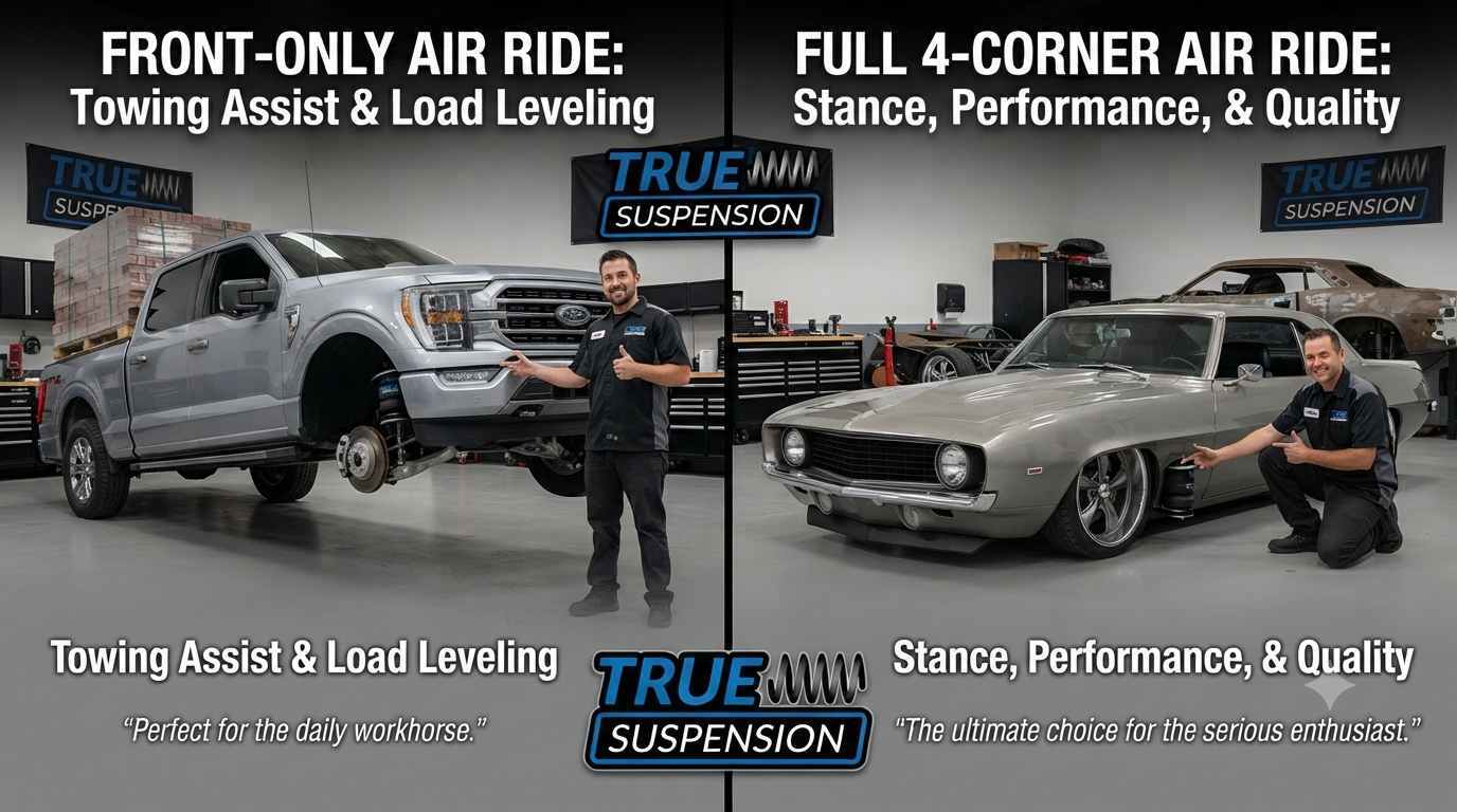 Vehicle-Specific Air Ride Options at True Suspension