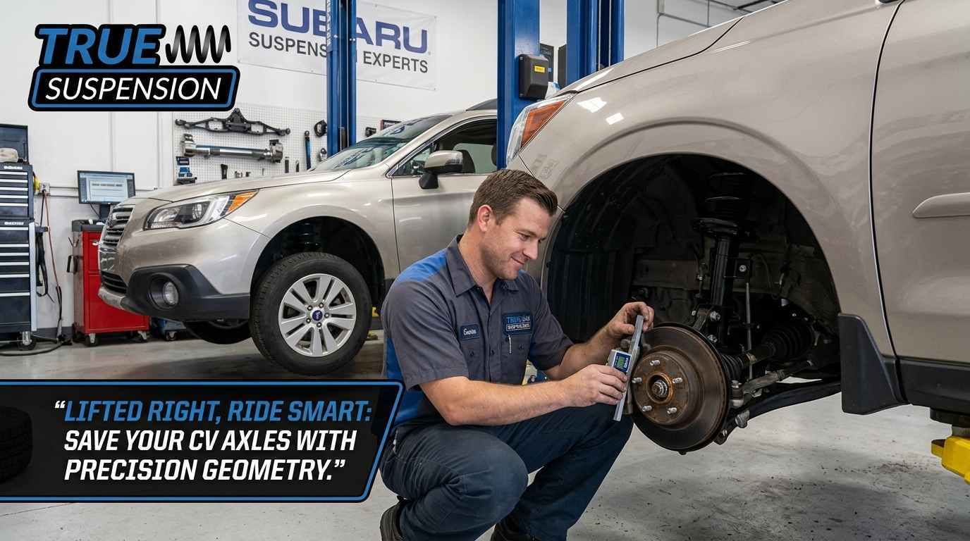 True Suspension Is the Right Choice for Your Subaru Lift